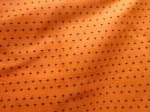 アンティーク　抽象模様織出し銘仙着物